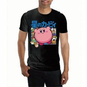 NWT Men's M Kirby Food Kanji T-Shirt from BioWorld